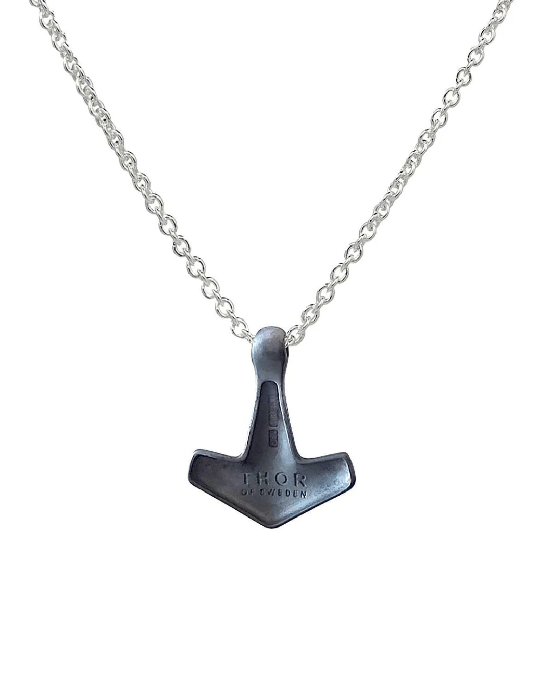 Arch Necklace - Oxid Silver Mid