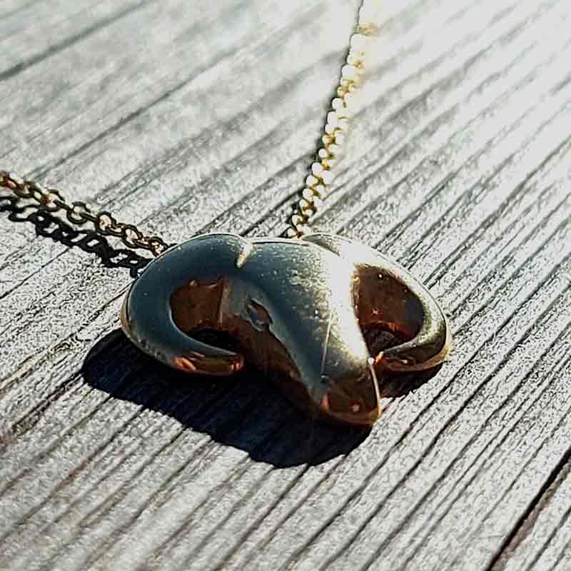 Capra Necklace - Vermeil Gold Min - Freya & Thor of Sweden